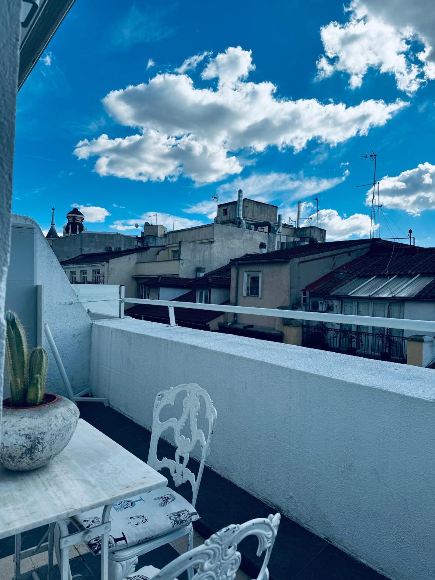 Apartmán Center City, Puerta Del Sol Terraza Madrid Exteriér fotografie
